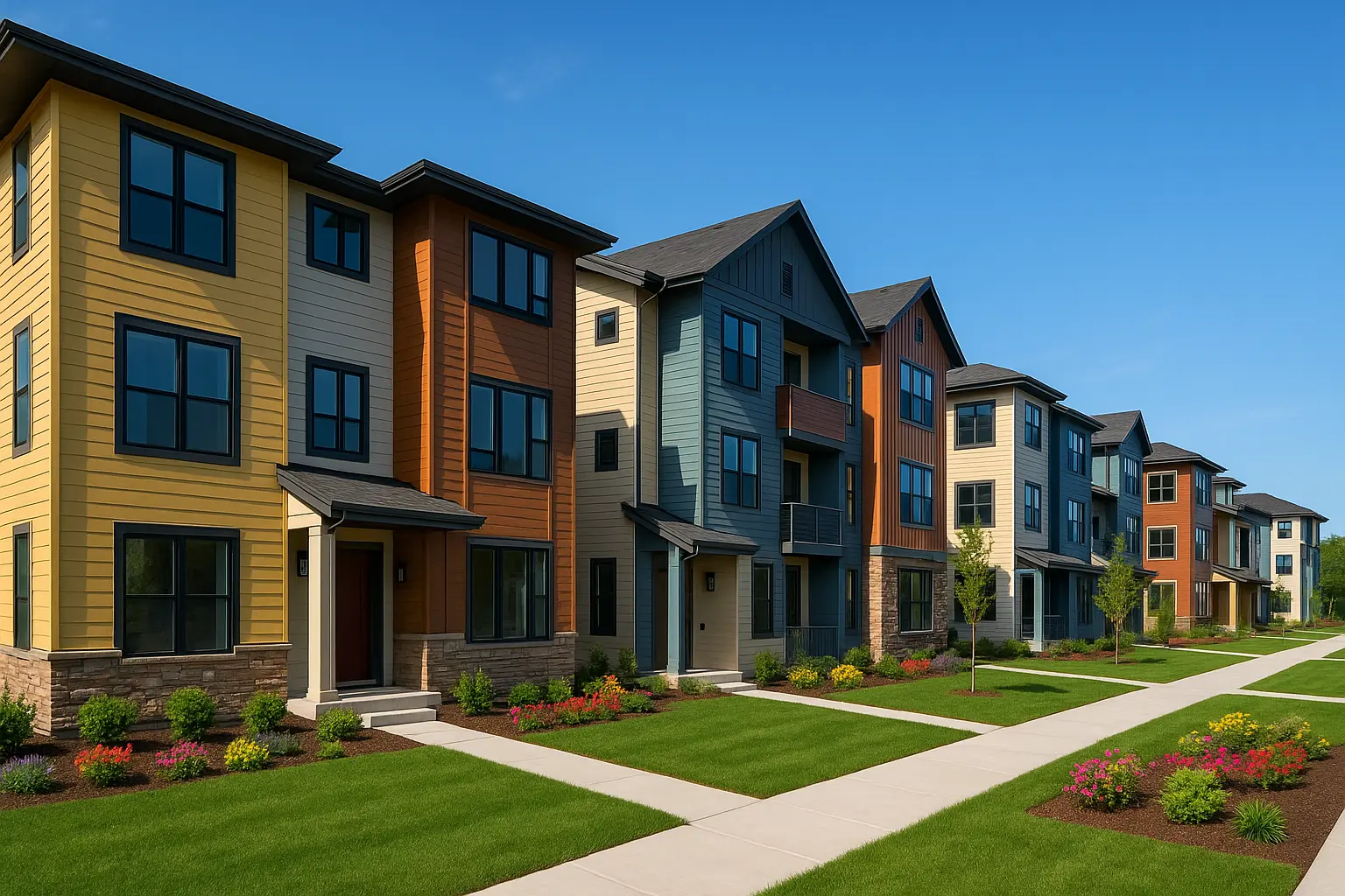 New Multiplex Homes For Sale