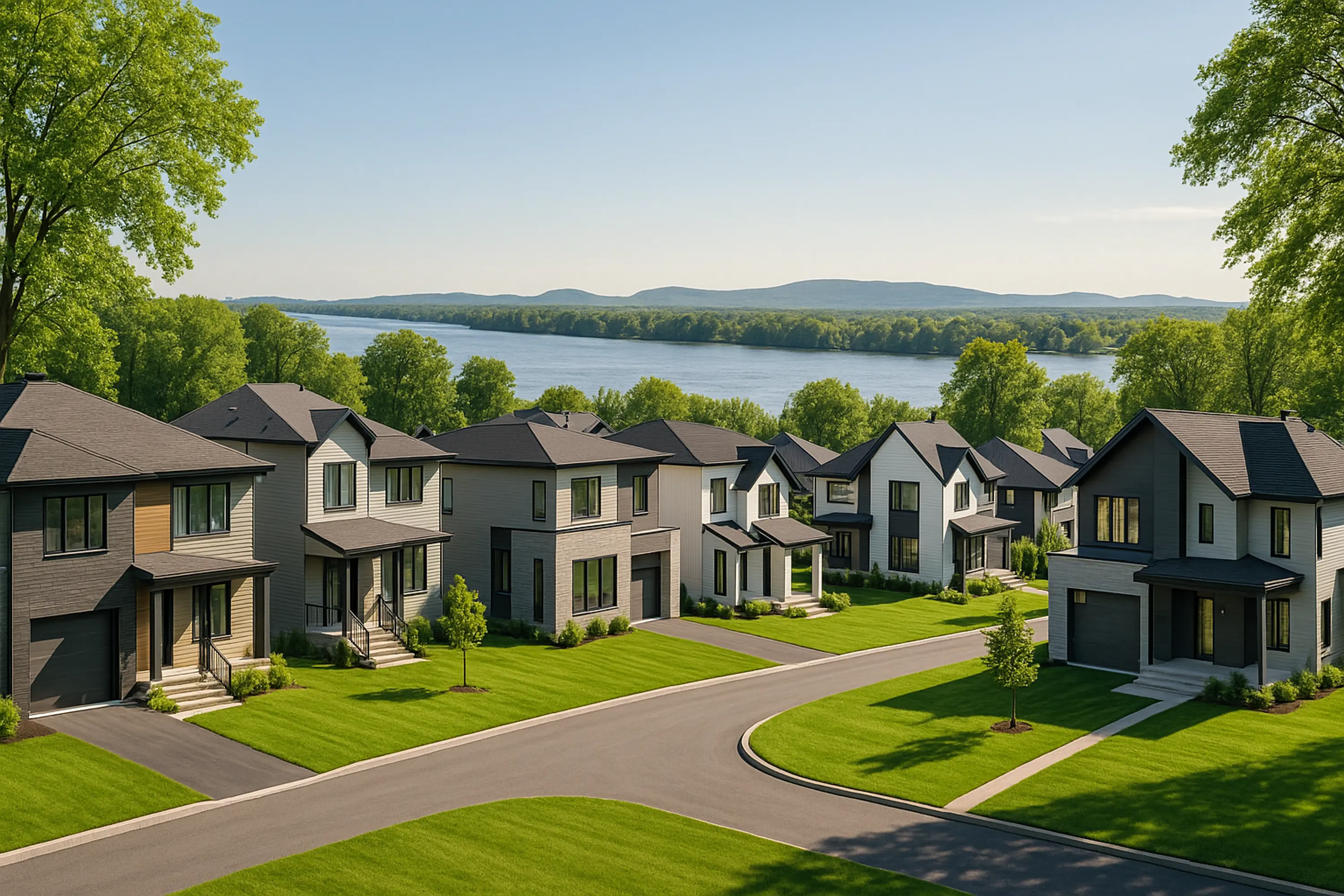 Maisons neuves à vendre à Vaudreuil-Dorion