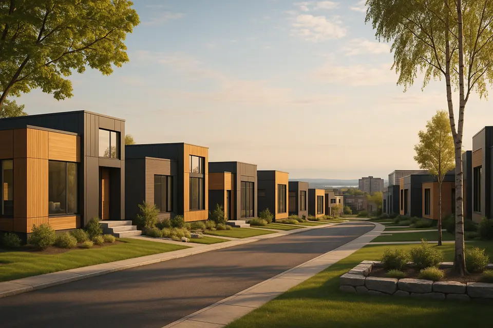 Prefab Houses in Chomedey