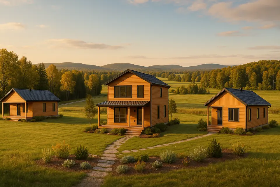 Prefab Homes in Saint-Jean-de-Matha