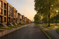 Maisons neuves à Mercier–Hochelaga