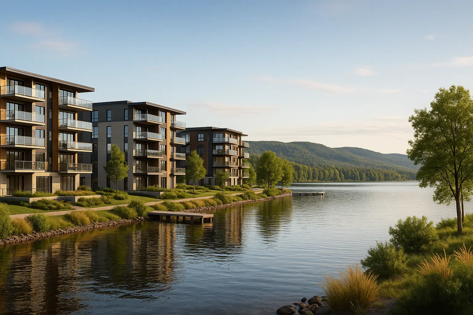 Condos et appartements neufs à louer à Desbiens
