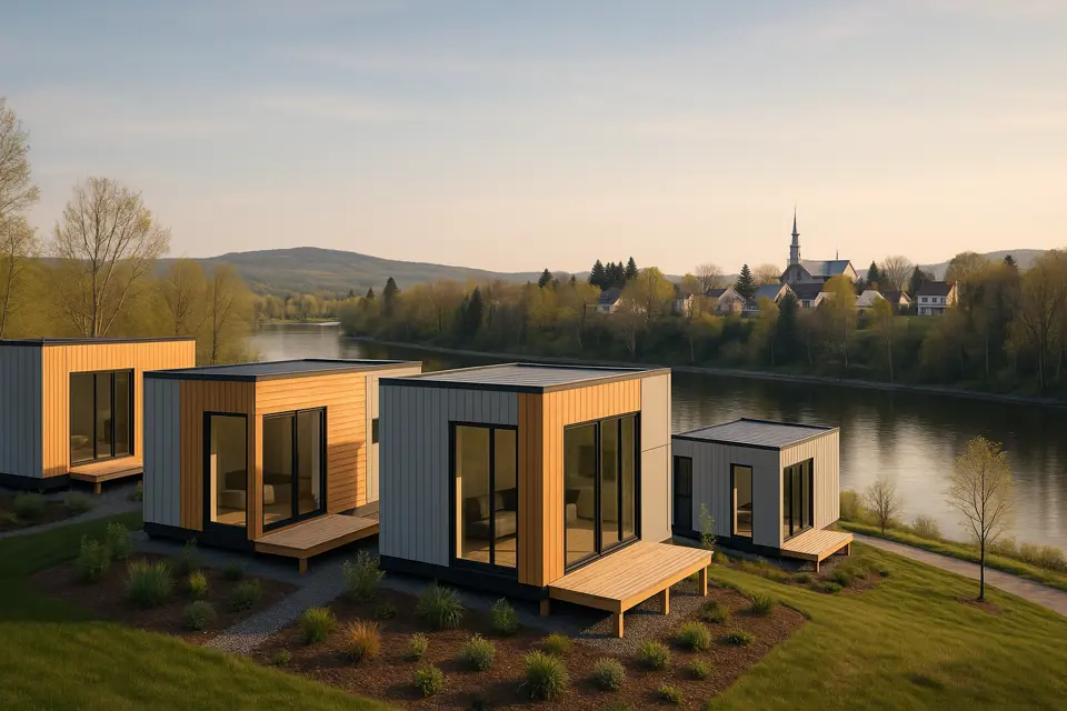 Prefab Homes in Pont-Rouge
