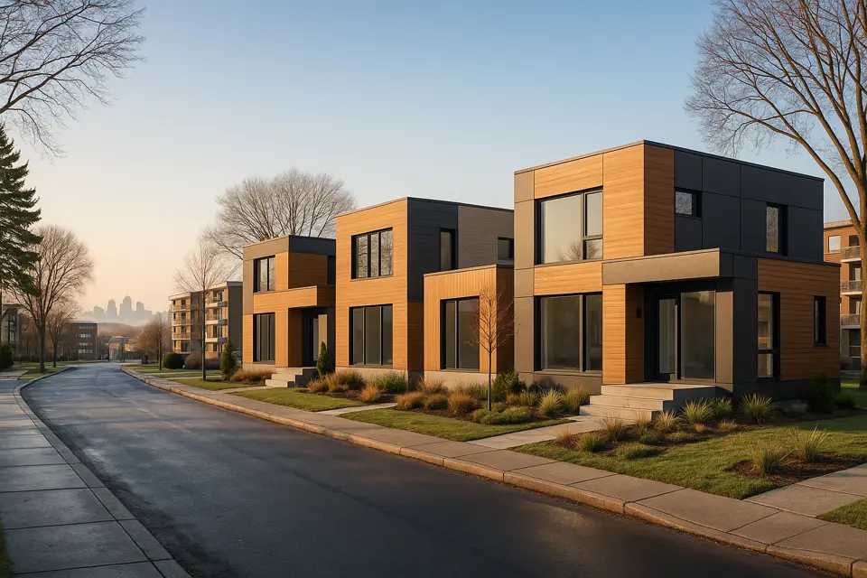 Prefab Houses in Montréal-Nord