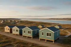 Maisons usinées à Kuujjuaq