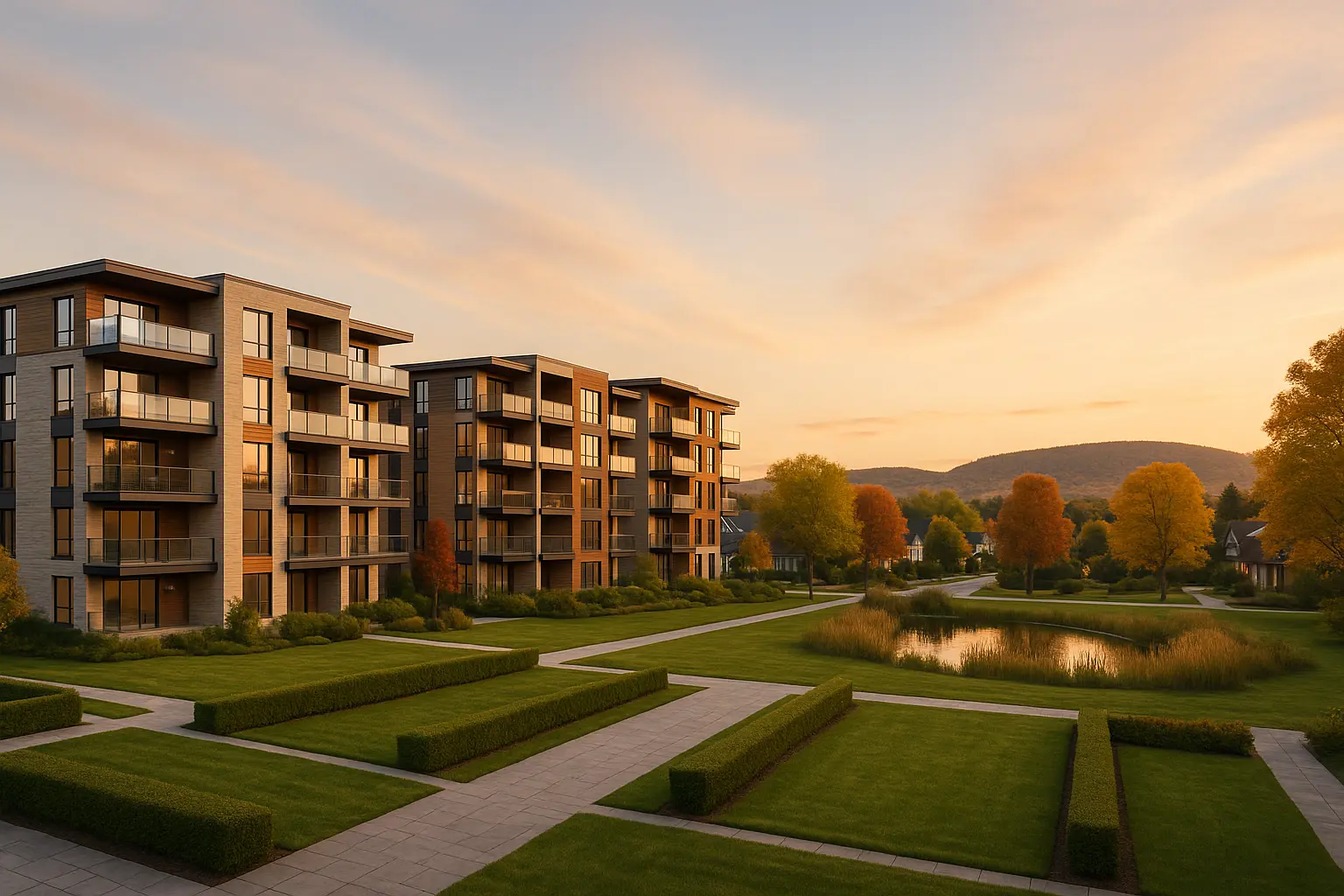 New Rental Condos in Dunham