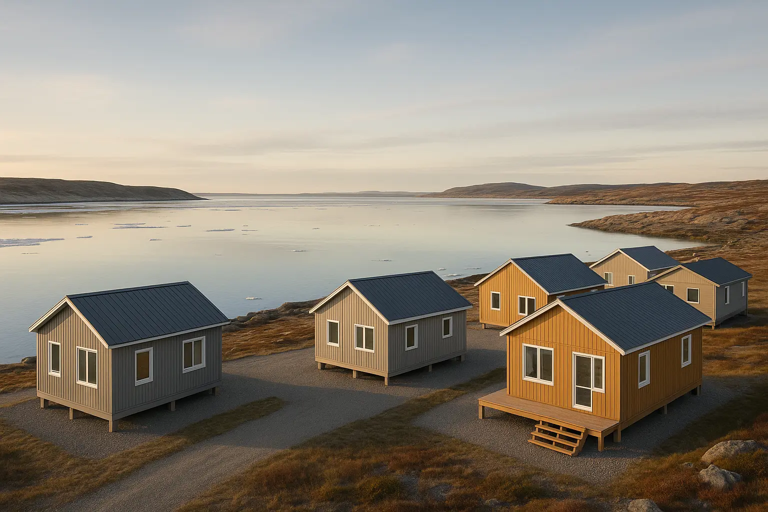 Maisons usinées à Kuujjuarapik