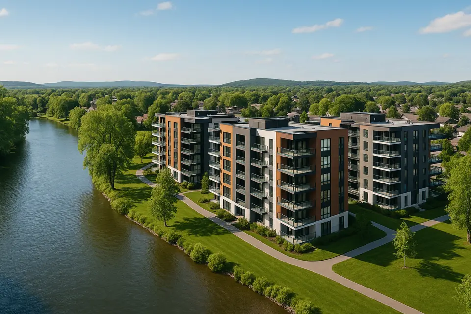 Condos neufs à louer à Châteauguay