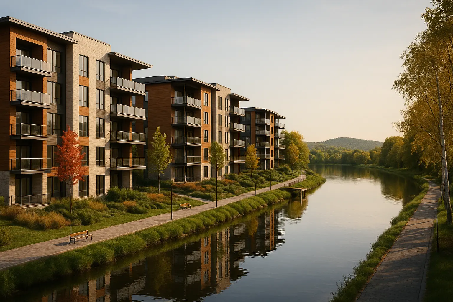 Authier New Condos for Rent