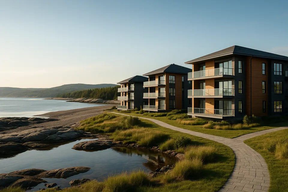 Condos neufs à vendre Chute-aux-Outardes