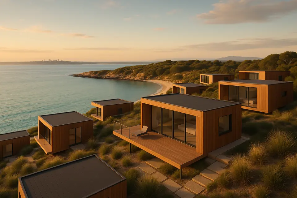 Prefab Homes in Blue Sea