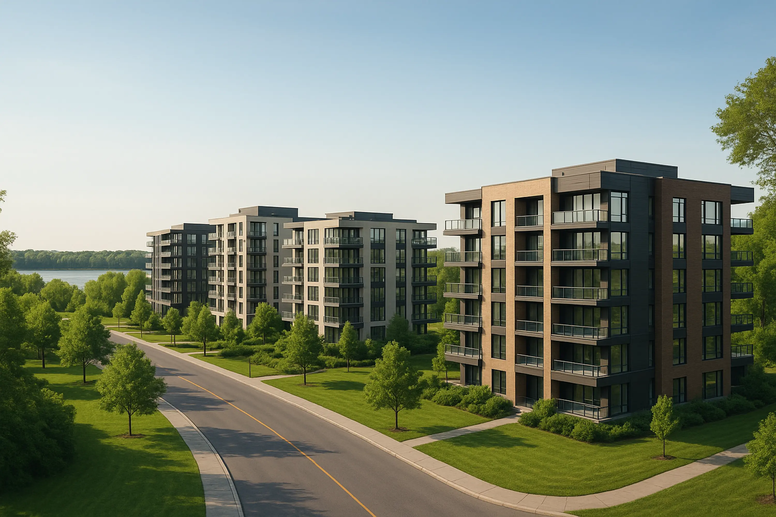 Condos neufs à vendre à Candiac