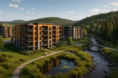 Condos neufs à louer à Authier-Nord