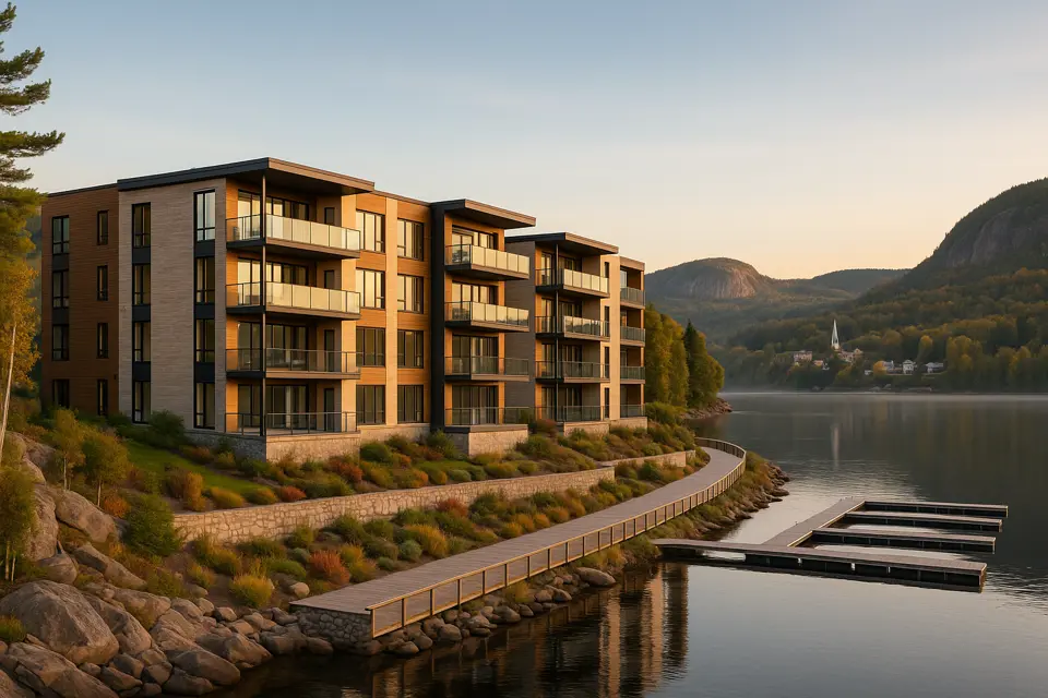 Condos neufs à louer à Grandes-Piles