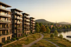 Condos et appartements neufs à louer à Falardeau