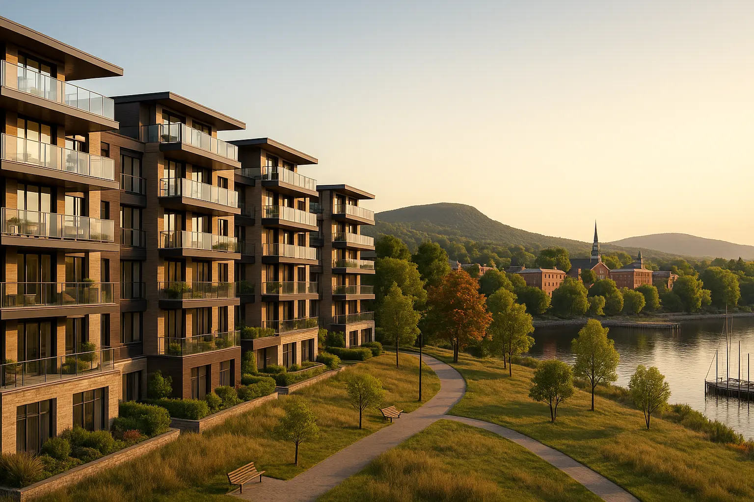 Condos et appartements neufs à louer à Falardeau
