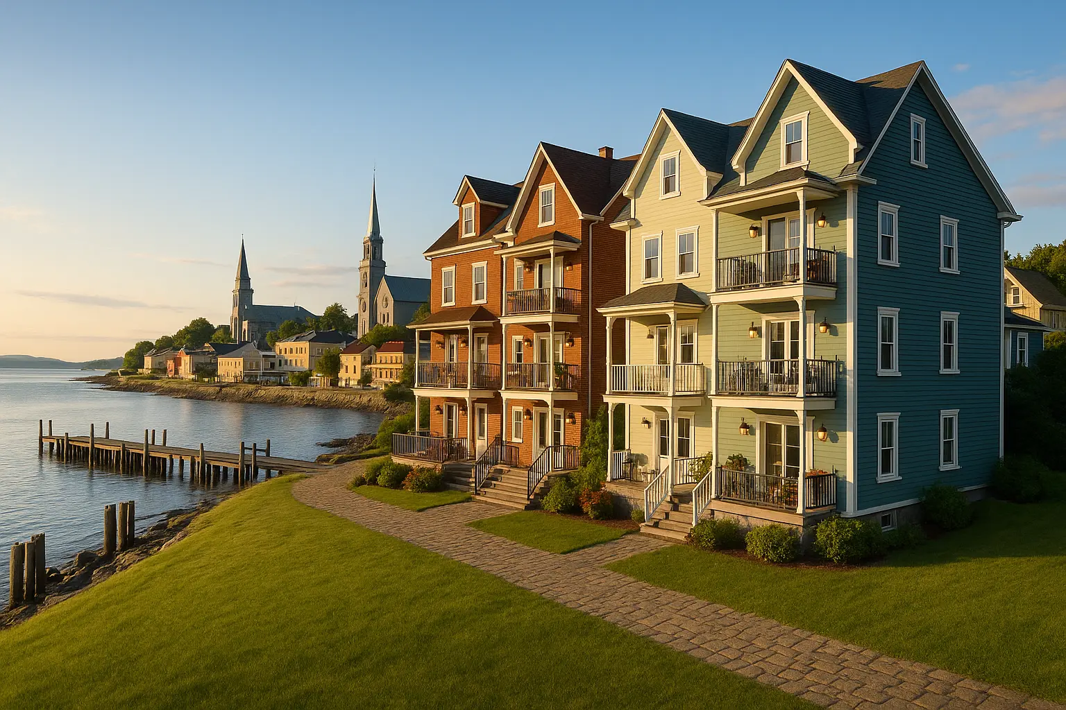 Multiplex homes in Trois-Pistoles