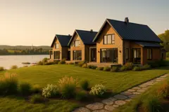 Maisons neuves à Deschaillons-sur-Saint-Laurent