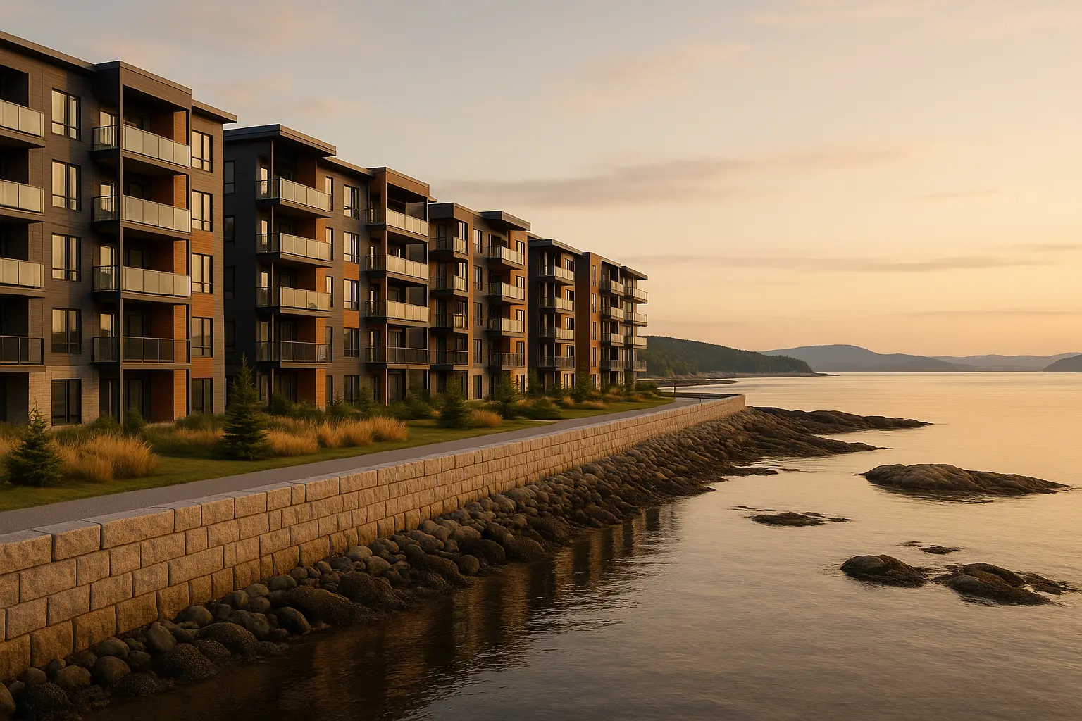 New Condos for Rent in Baie-Comeau