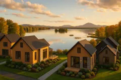 Maisons neuves à Brome Lake