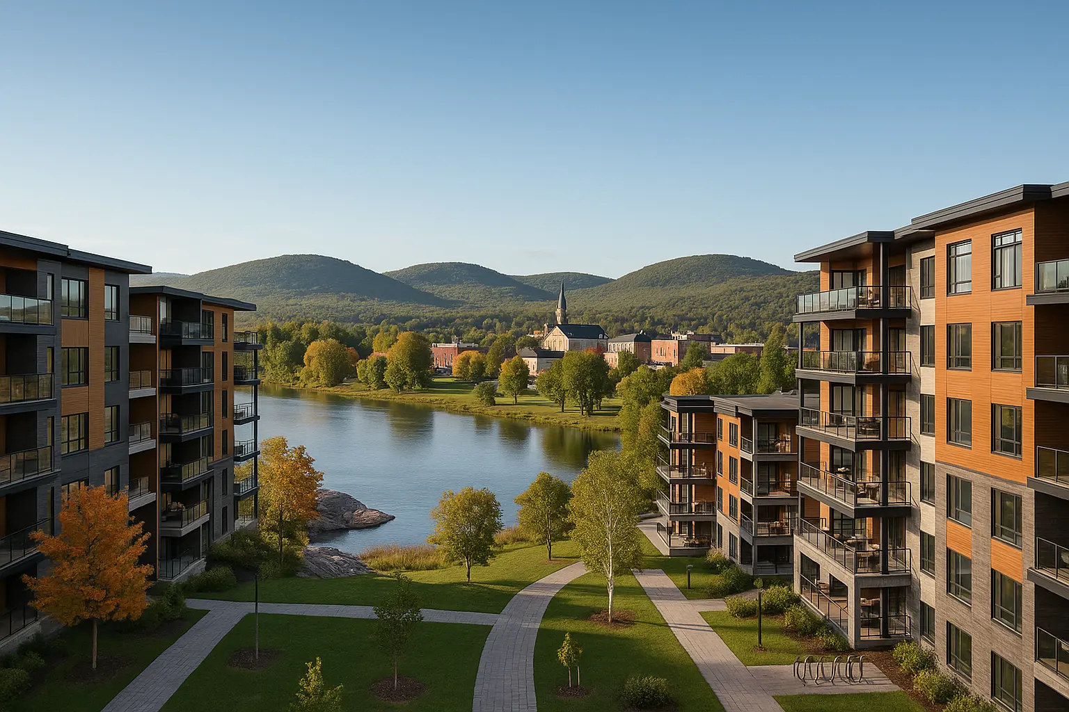 Condos et appartements neufs à louer à Mont-Laurier