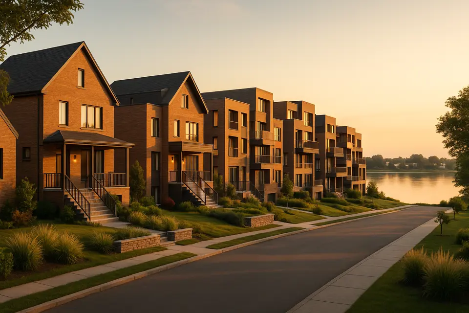 Maisons neuves à vendre à Mercier