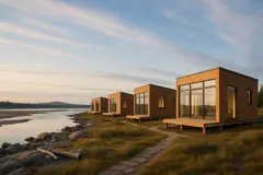 Maisons usinées à Eastmain