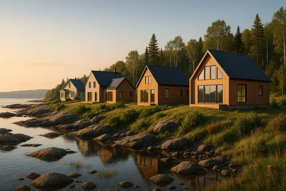 Maisons neuves à Chute-aux-Outardes