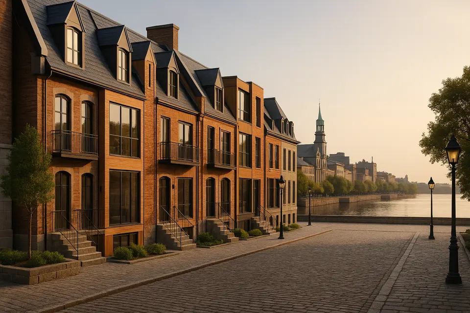 Prefab Homes in Vieux Montréal