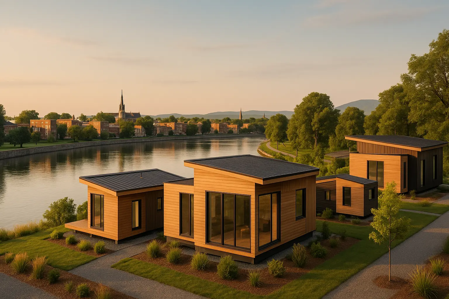 Maisons usinées à Saint-Jean-sur-Richelieu