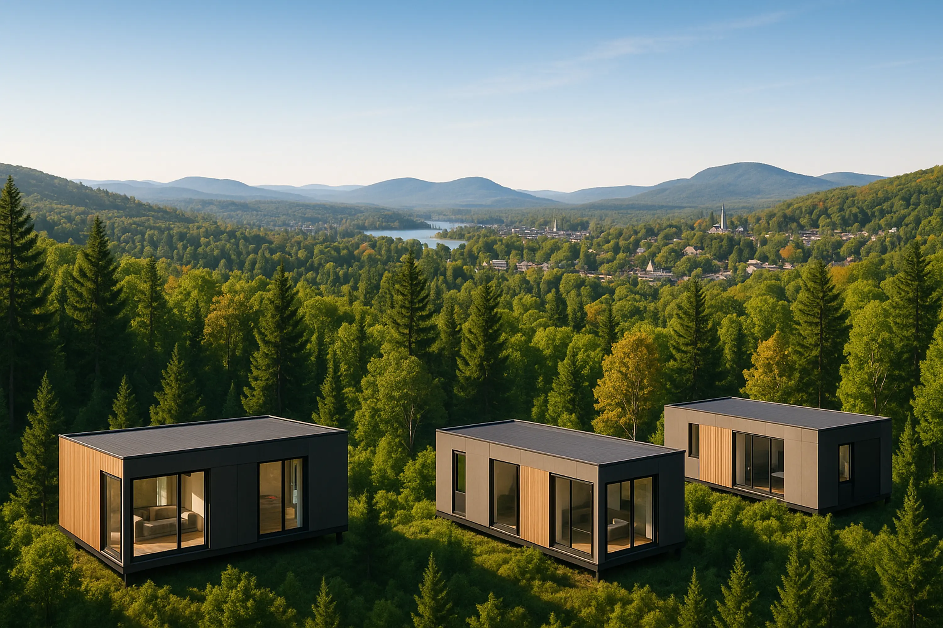 Maisons usinées à vendre dans les Laurentides