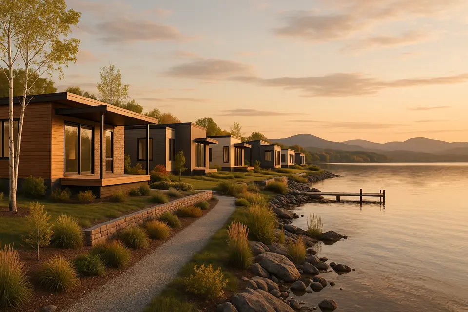 Maisons usinées à Champlain
