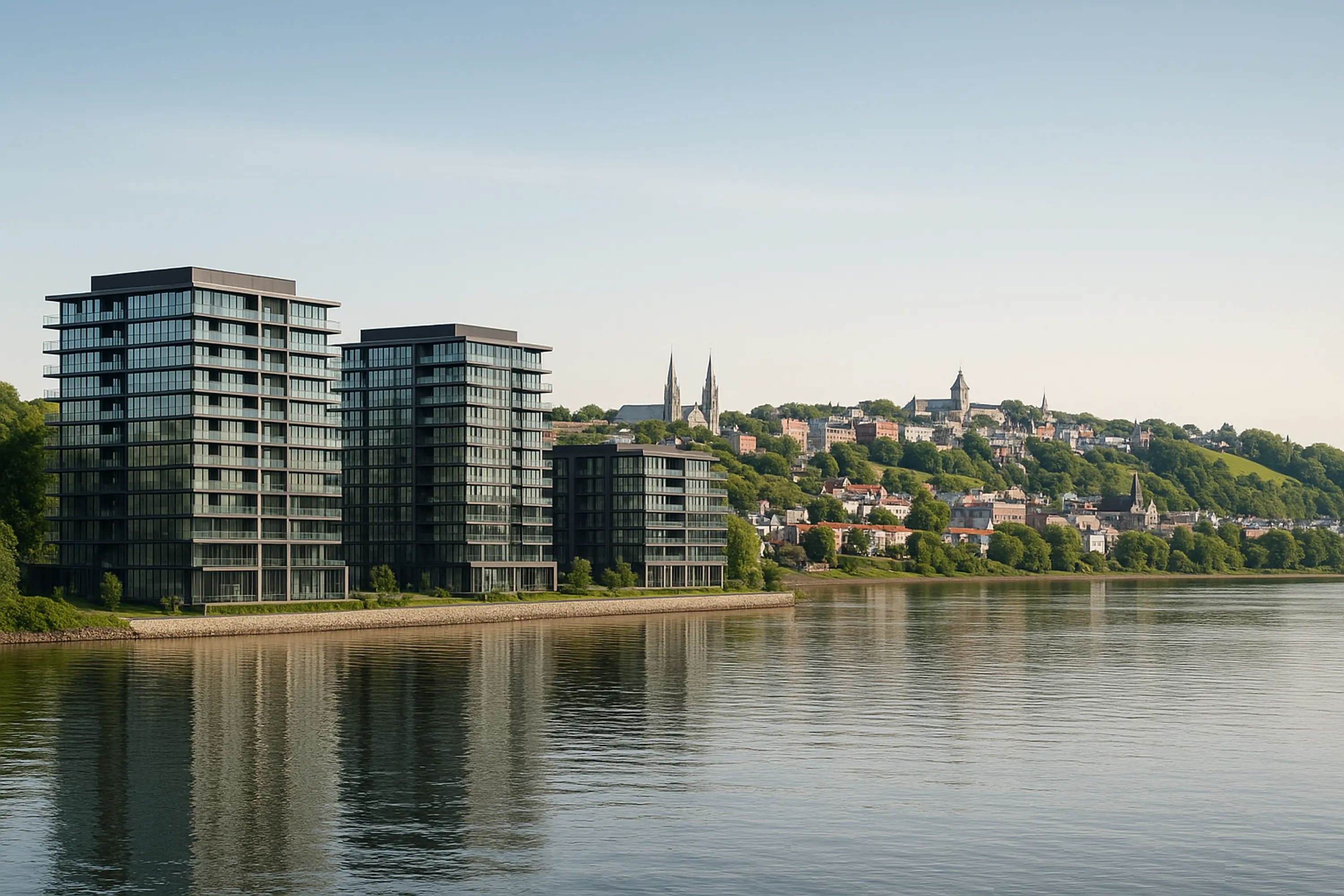 Condos neufs à vendre à Lévis