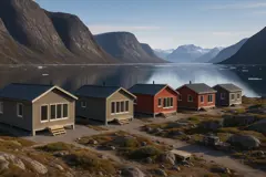 Maisons neuves à Kangiqsualujjuaq