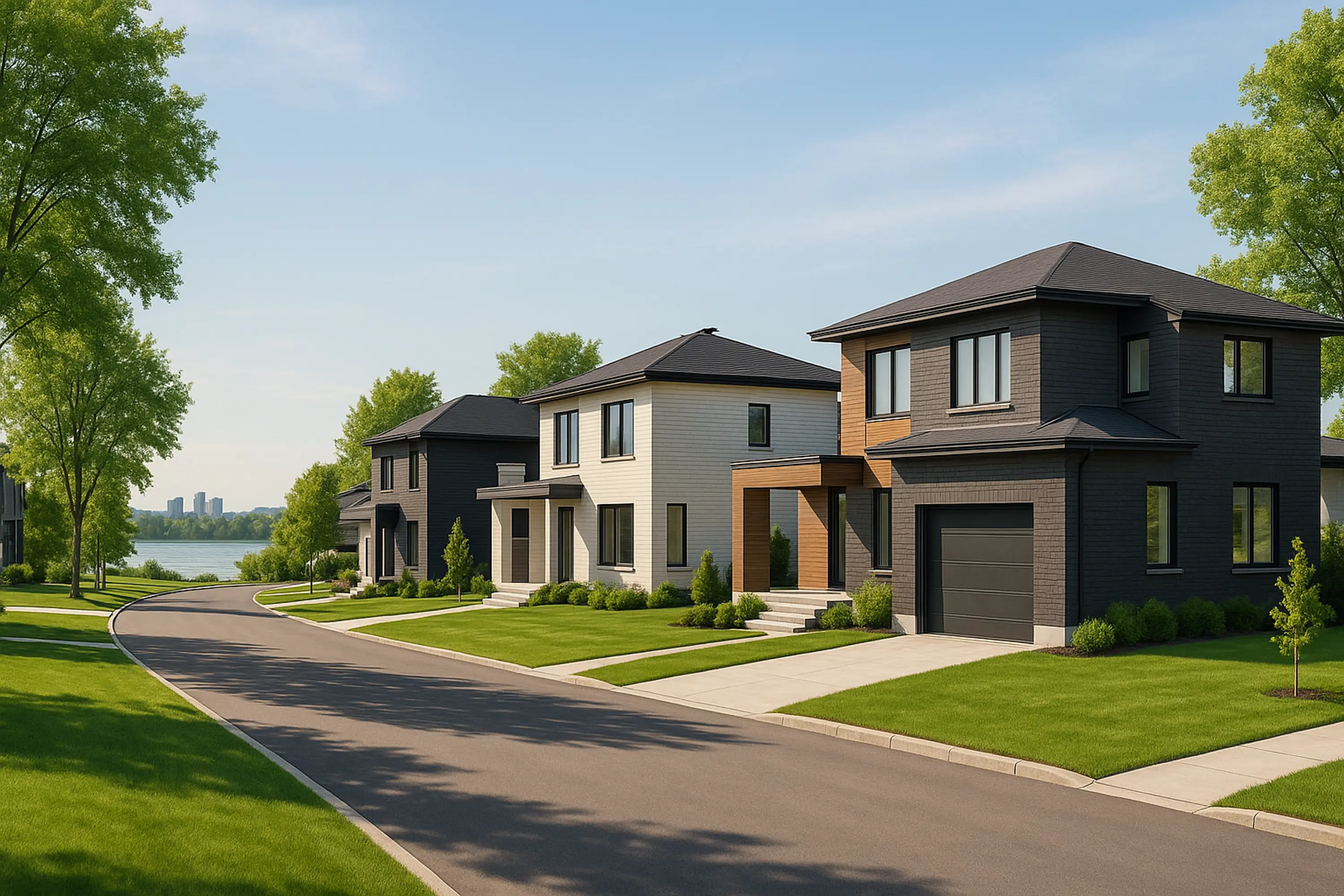 Maisons neuves à vendre à Boucherville
