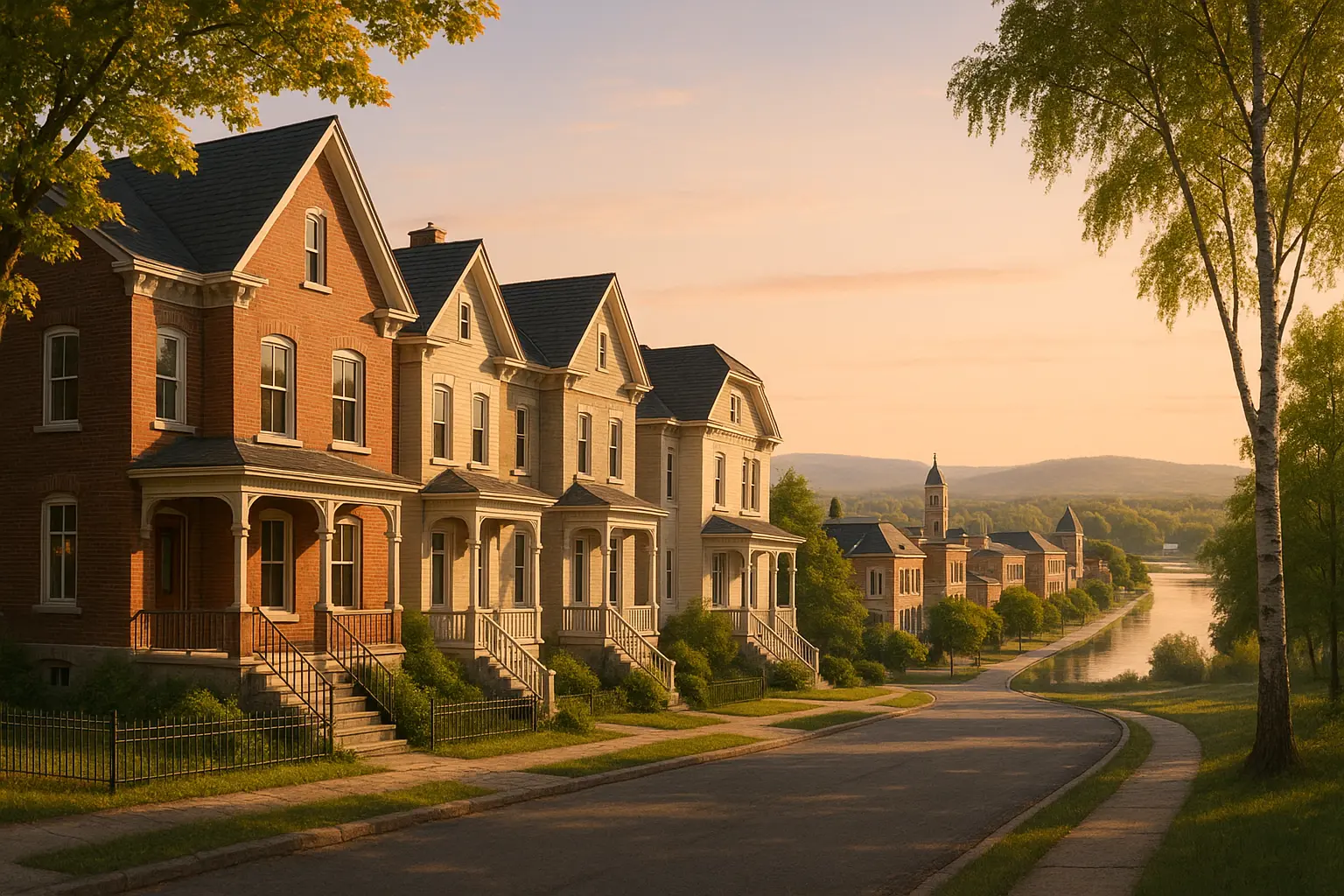 Multiplex Homes in Victoriaville