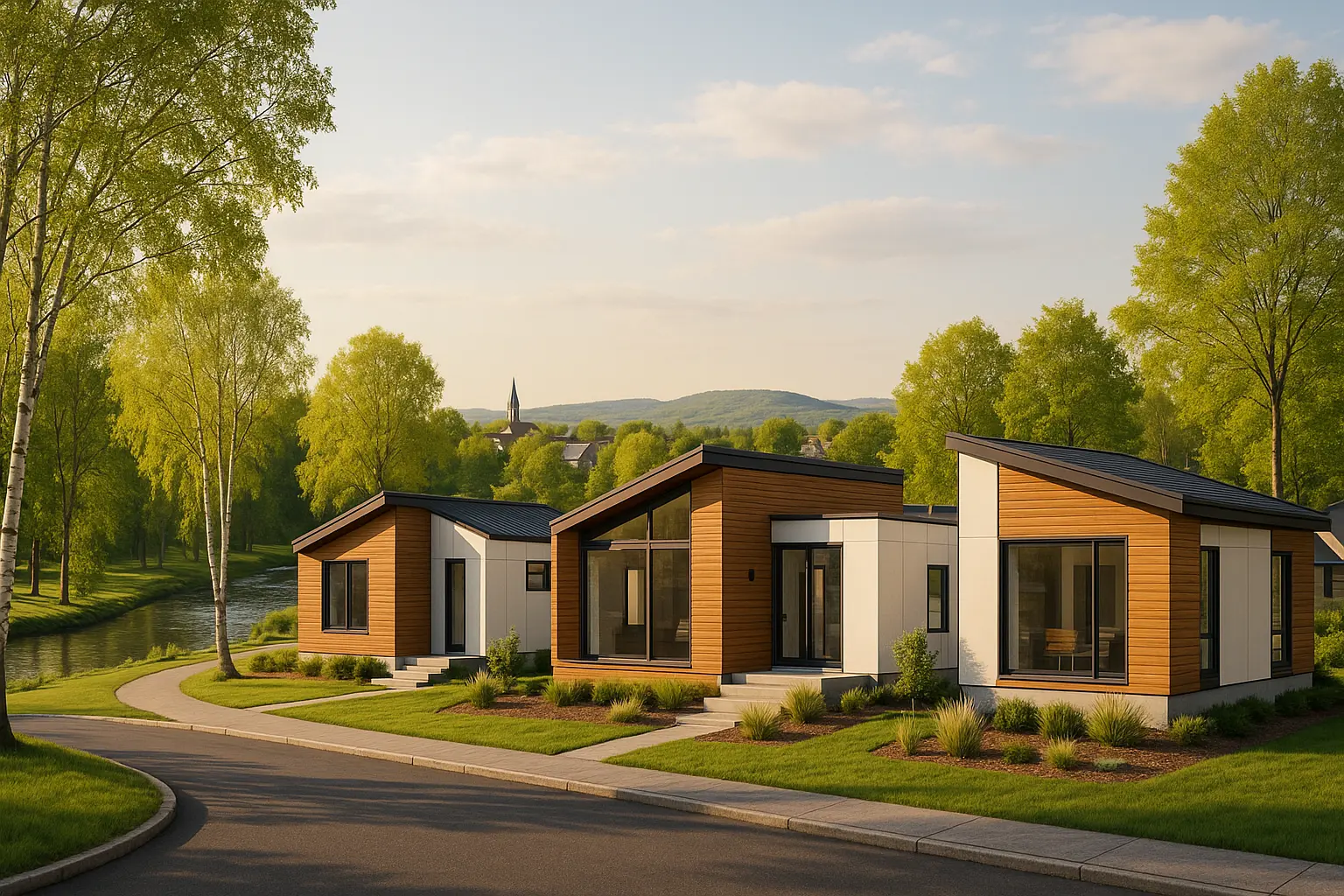Prefab Homes in L'Épiphanie