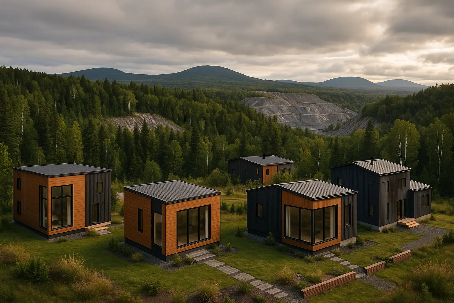 Maisons usinées à vendre à Thetford Mines