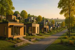 Maisons usinées à Desmaraisville