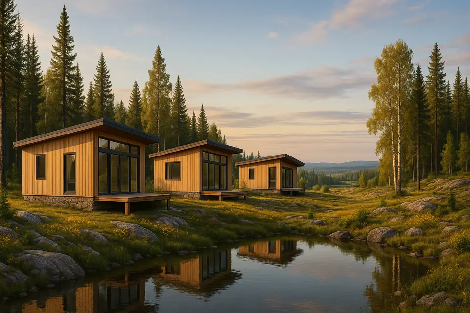 Maisons usinées à vendre Authier-Nord