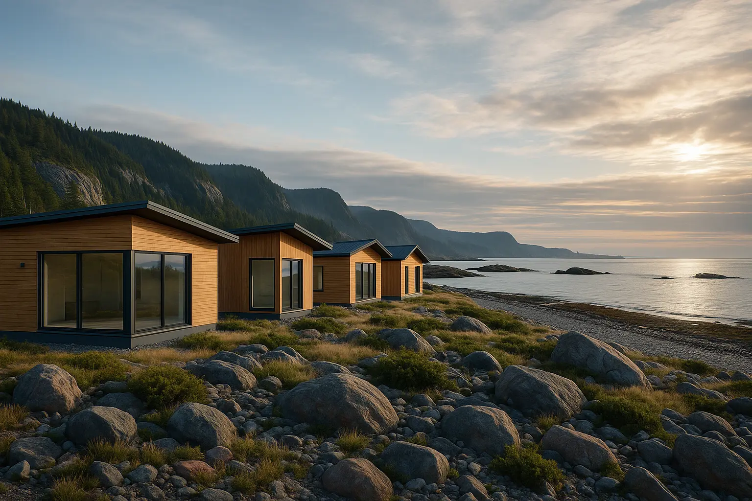 Maisons usinées à vendre à Baie-Trinité