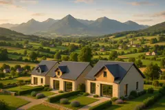 Maisons neuves à Béarn