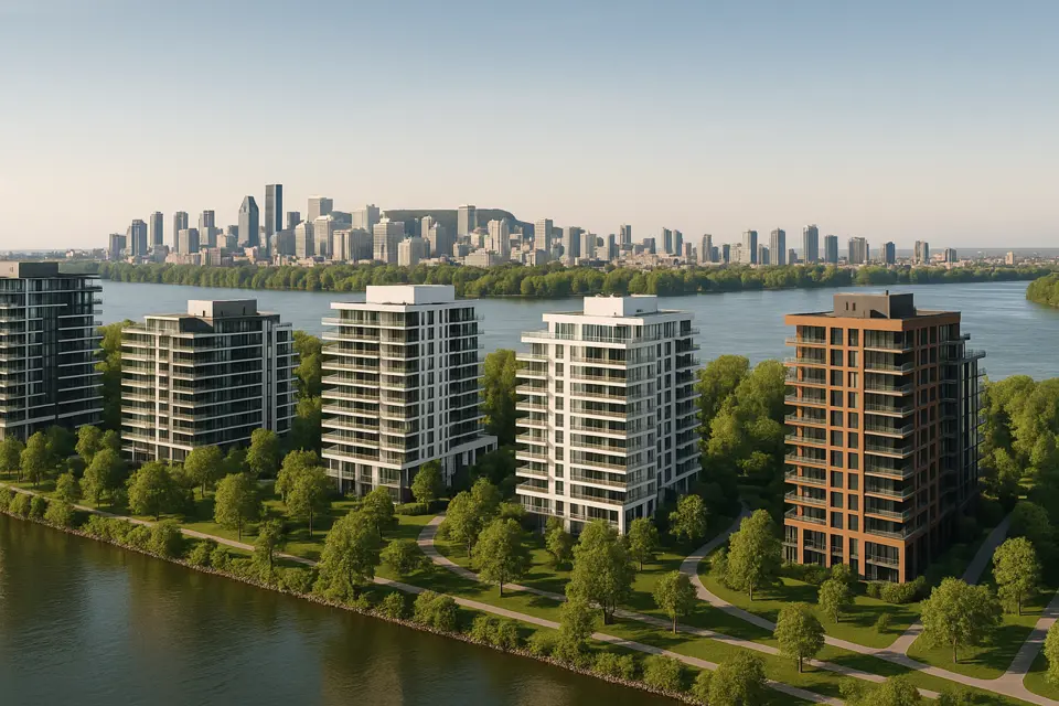 Condos neufs à vendre à Île des Soeurs