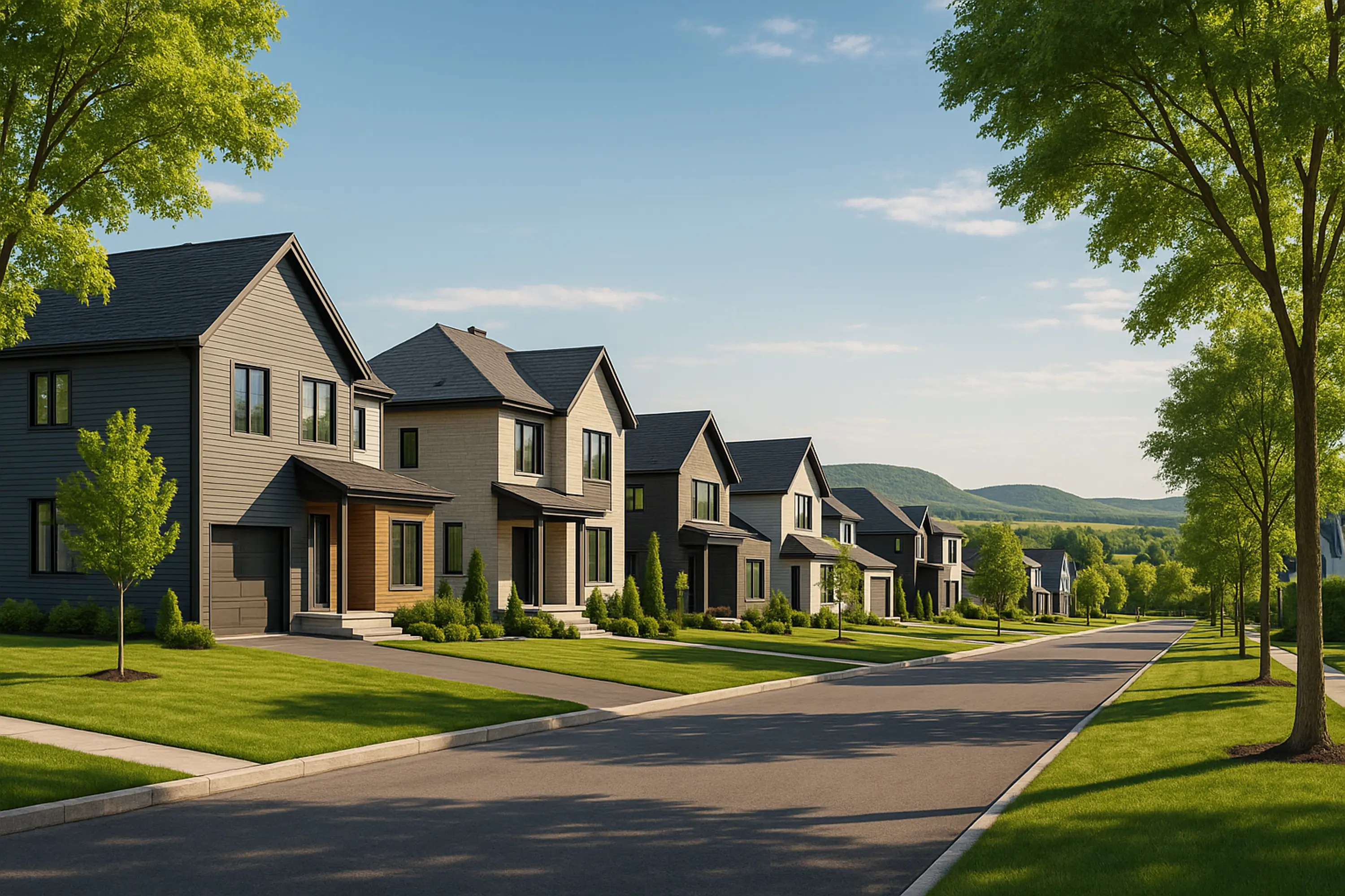Maisons neuves à vendre à Marieville