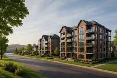 Condos neufs à louer à Lorraine