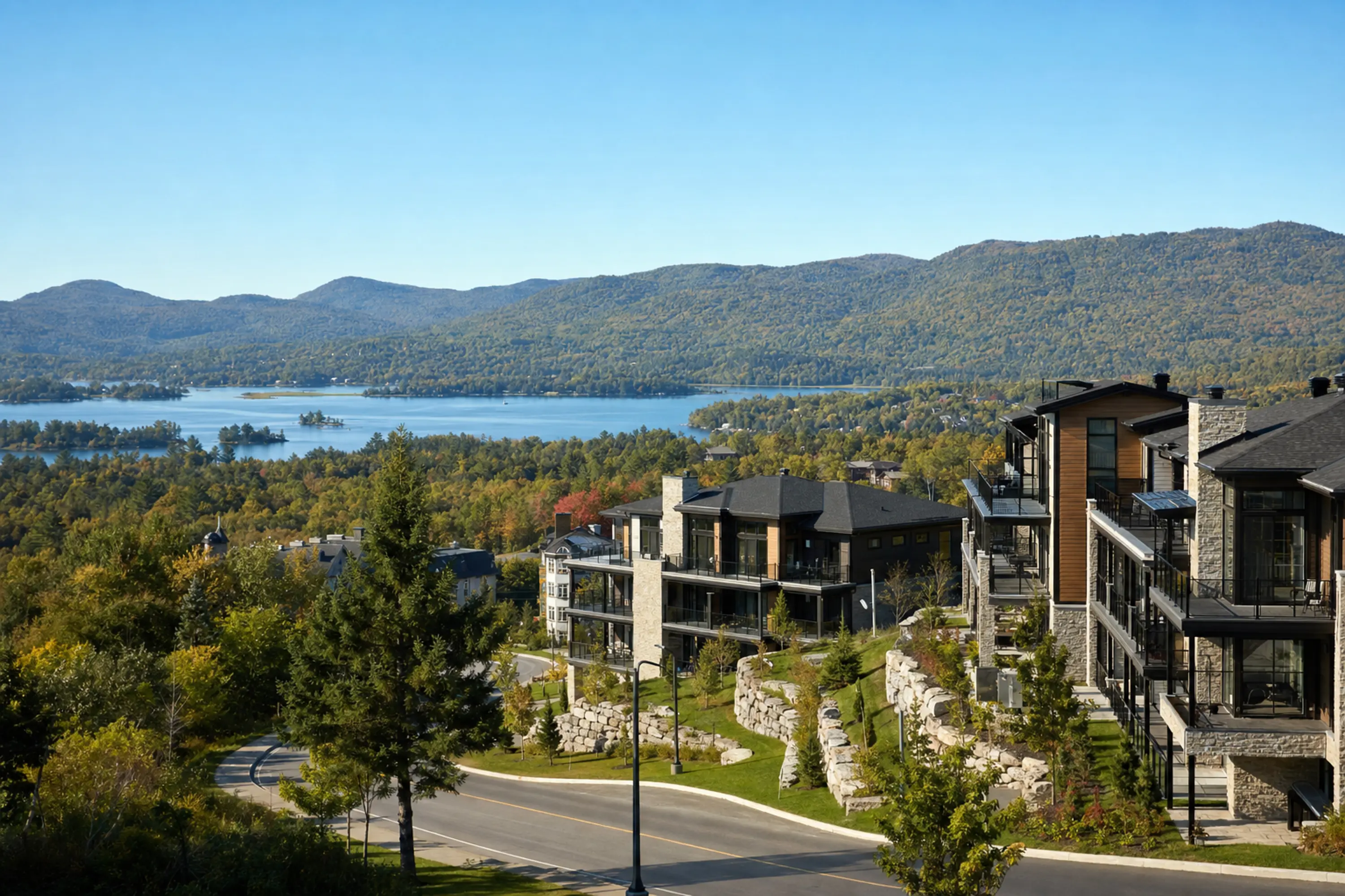 Condos neufs à louer dans les Laurentides