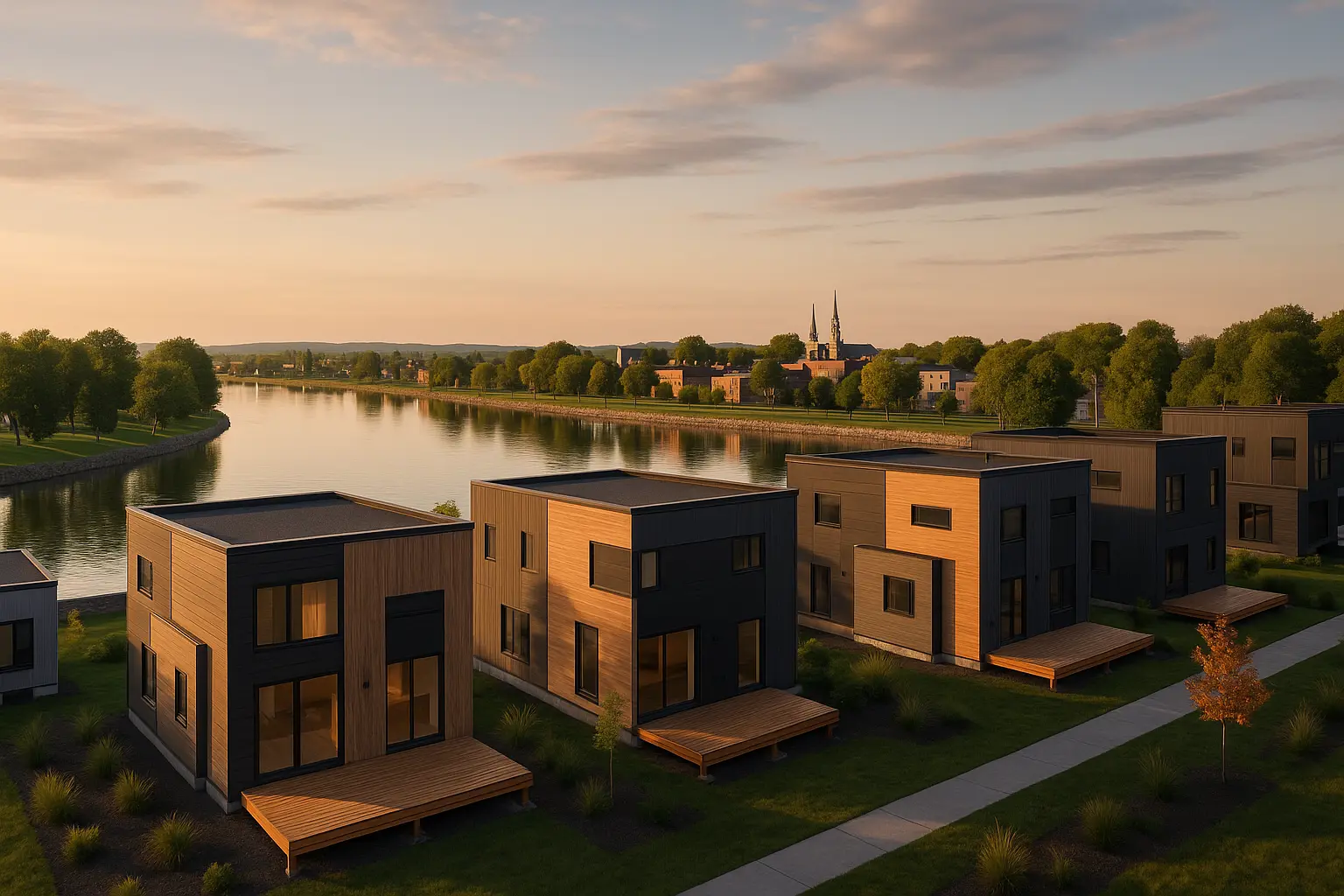 Maisons usinées à vendre à La Prairie