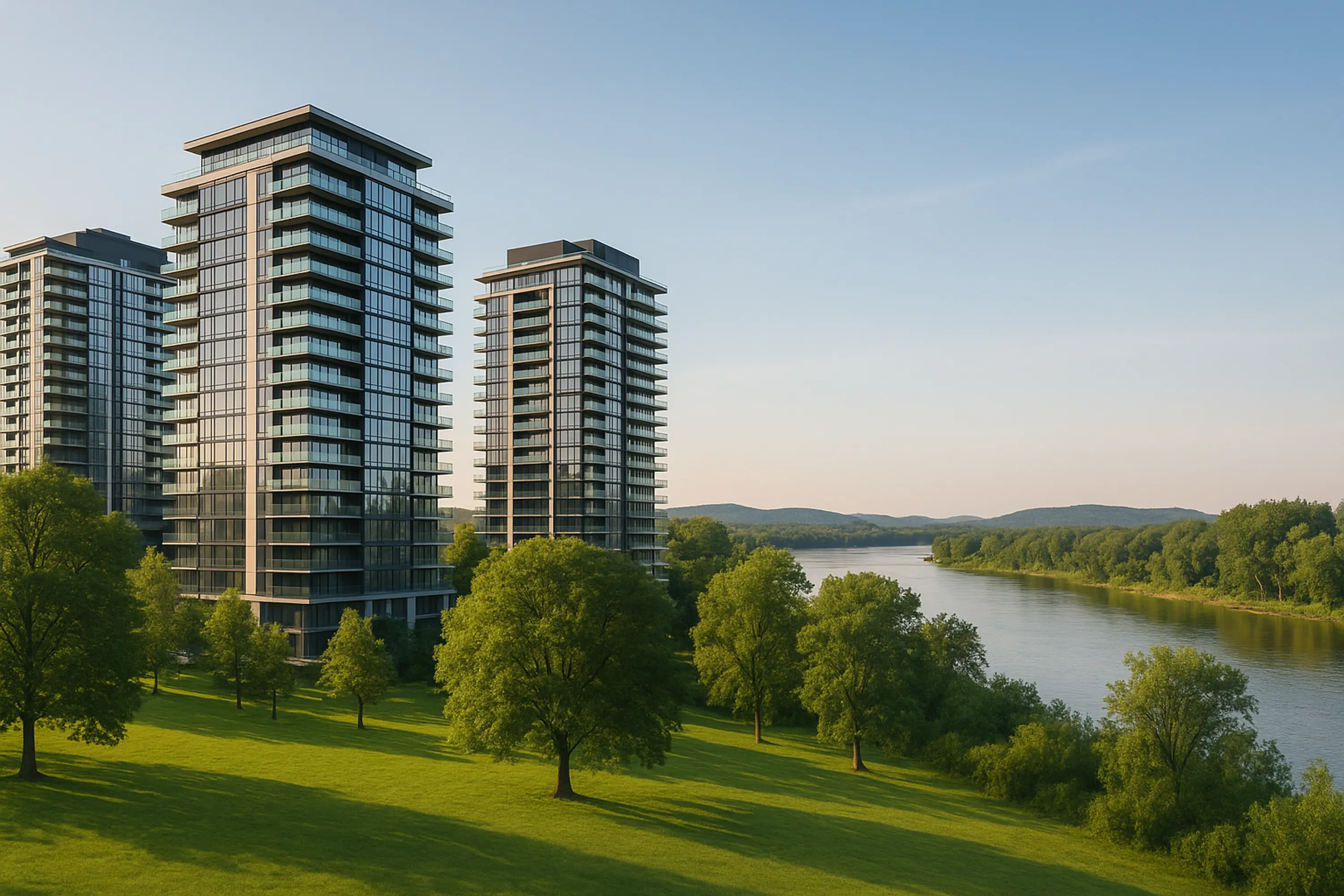 Condos neufs à louer à Gatineau