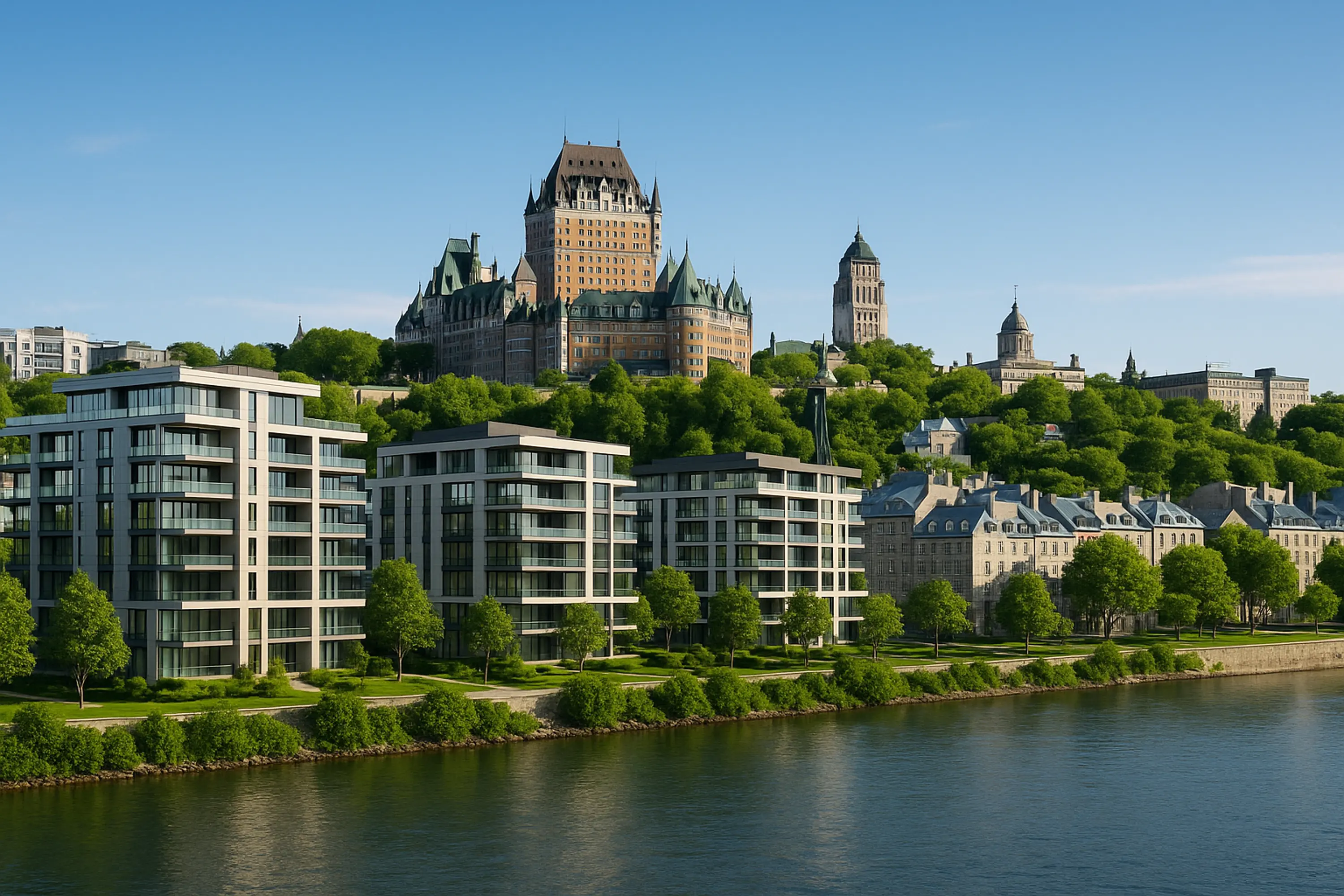 Condos neufs à vendre à Québec
