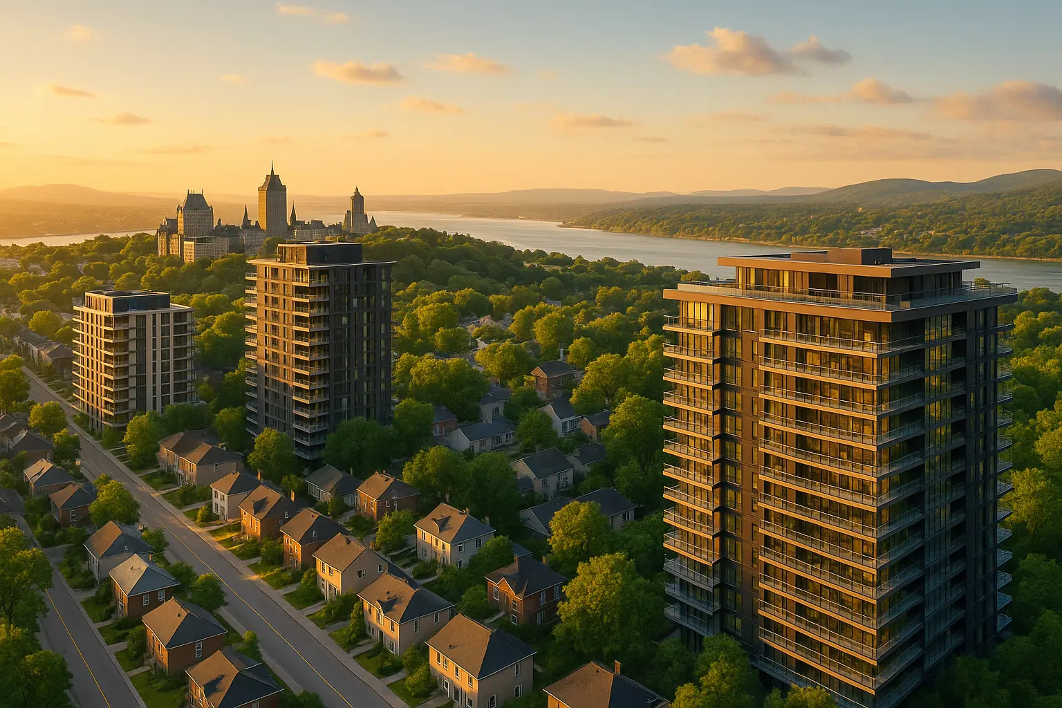 Condos neufs à vendre dans la Capitale-Nationale